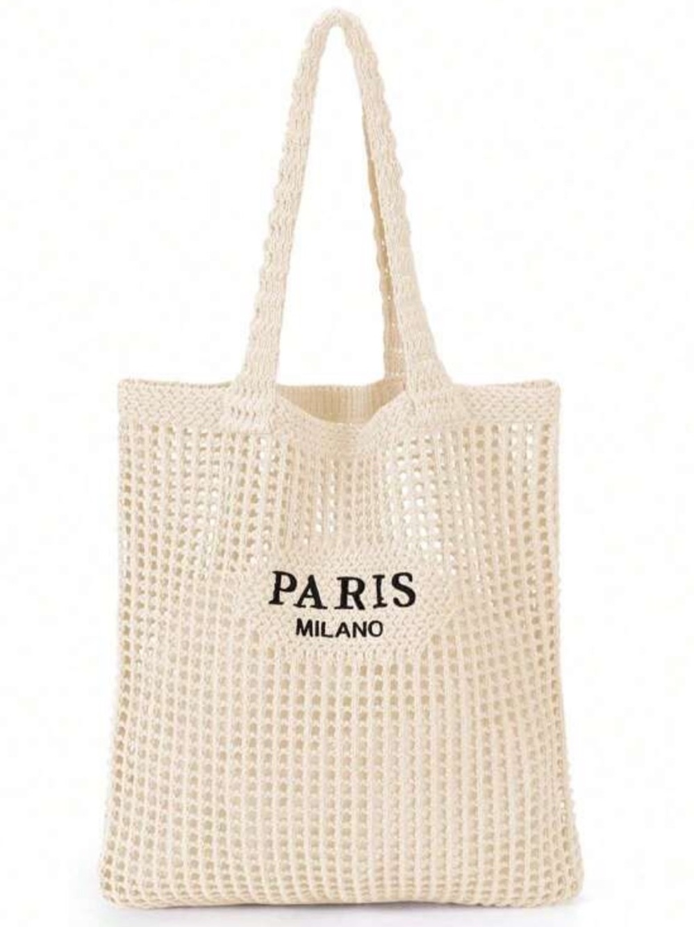Knitted Beach Bag